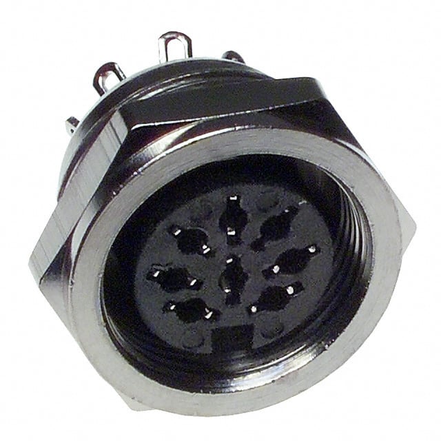 CONN RCPT FMALE DIN 8P SOLDER