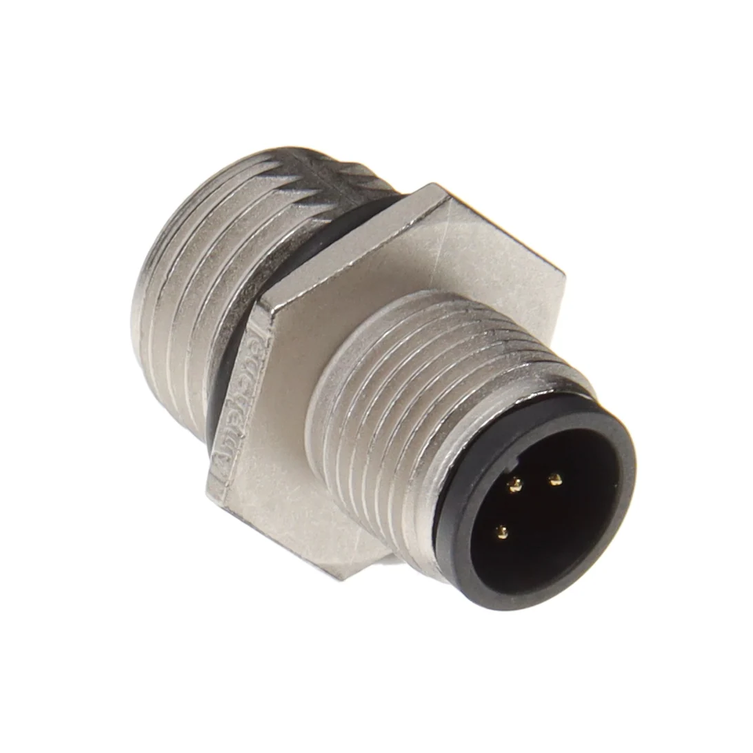 CONN PLUG MALE 5P GOLD SLDR CUP