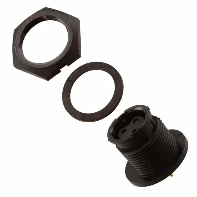 CONN RCPT FMALE 3POS GOLD SOLDER