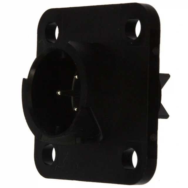 CONN RCPT MALE 4P SOLDER CUP