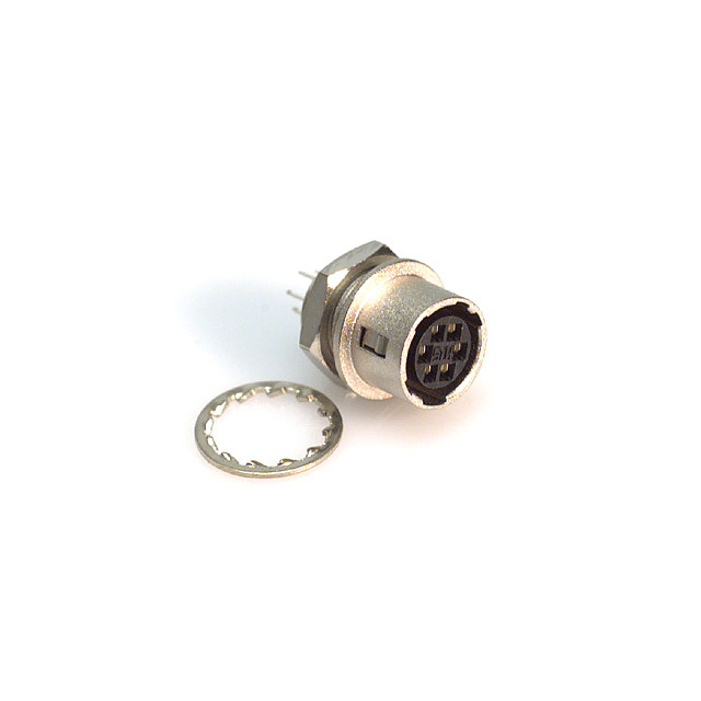 CONN RCPT FMALE 6POS SILV SOLDER