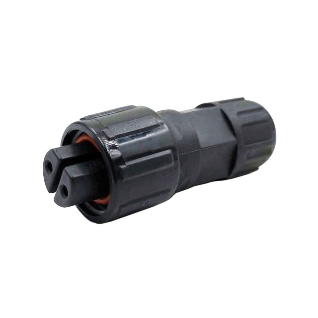 CONN PLUG FMALE 2POS SOLDER CUP