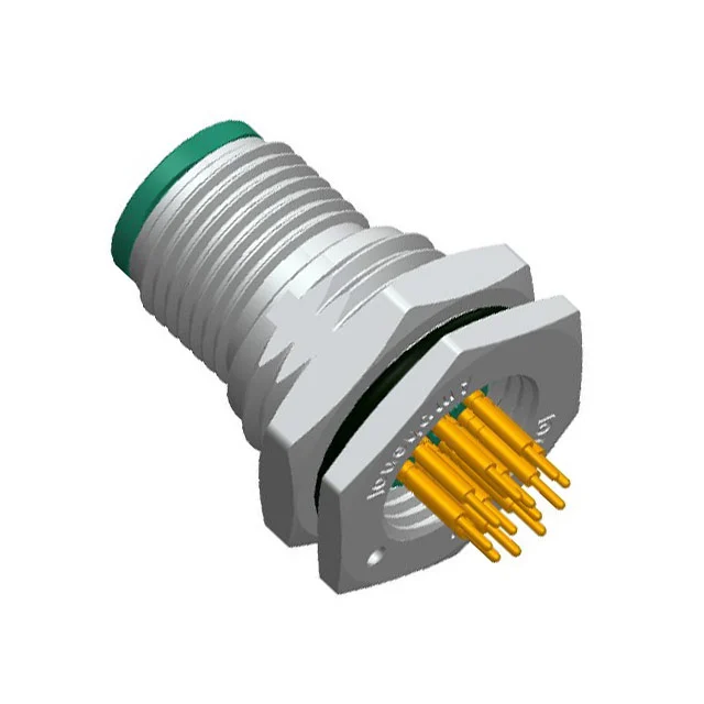 CONN PLUG MALE 12POS GOLD SOLDER