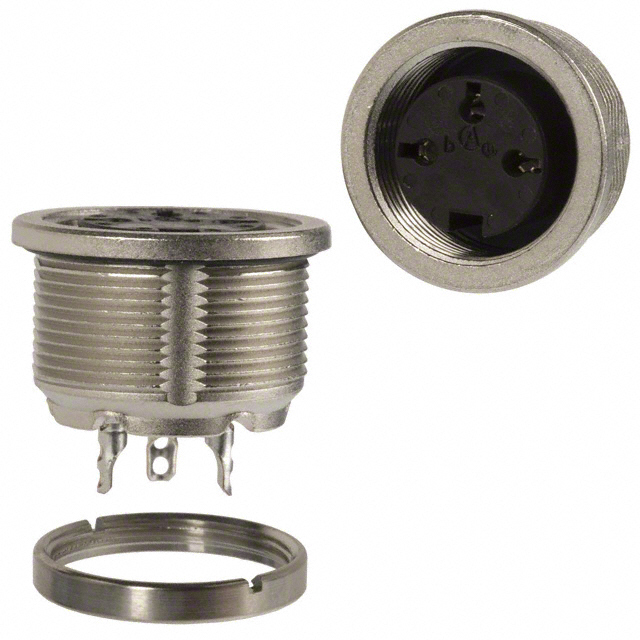 CONN RCPT FMALE 3P SOLDER CUP