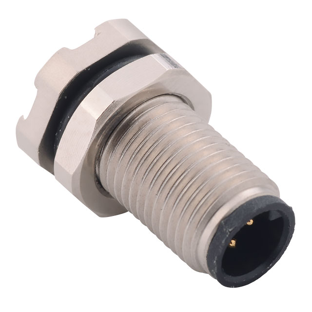 CONN RCPT MALE 4P GOLD SLDR CUP