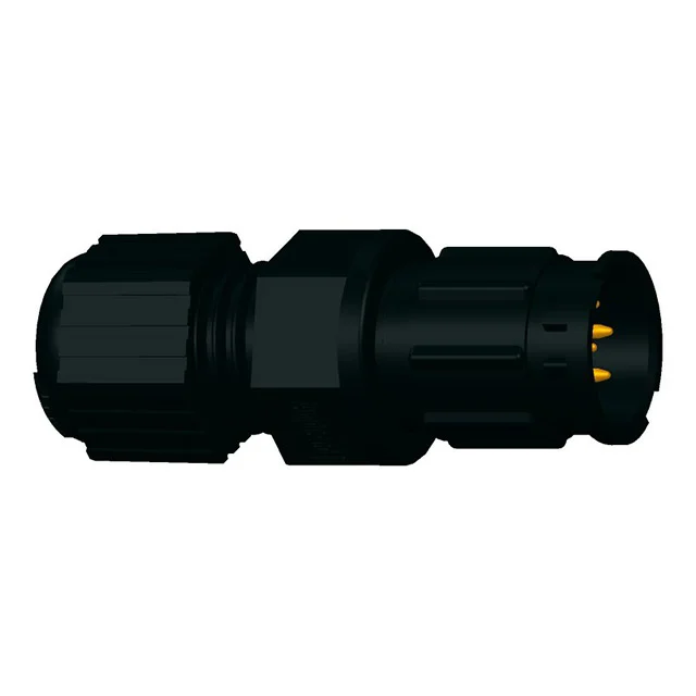 CONN RCPT MALE 6P GOLD SLDR CUP