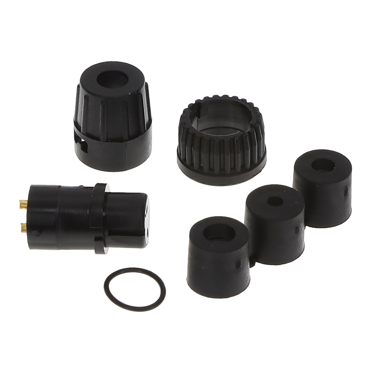 CONN PLUG FMALE 2P GOLD SLDR CUP