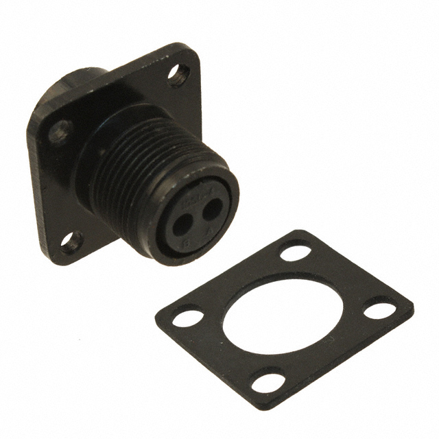 CONN RCPT FMALE 2P SOLDER CUP