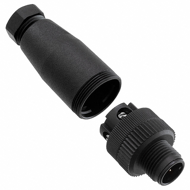 CONN PLUG MALE 4POS SCREW