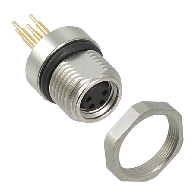 CONN RCPT FMALE 4POS GOLD SOLDER CONN RCPT FMALE 4POS GOLD SOLDER