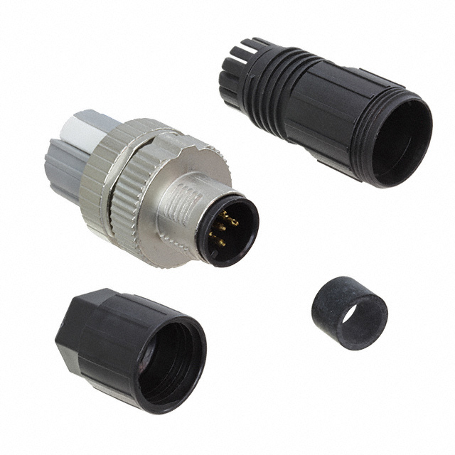 CONN PLUG MALE 5P SPRING-CAGE