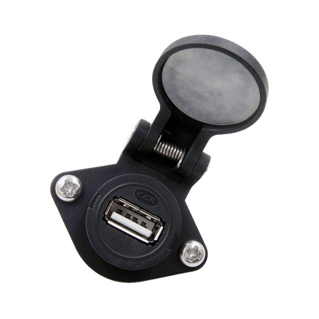 USB CIRLE PCB PANEL MOUNT(THREAD