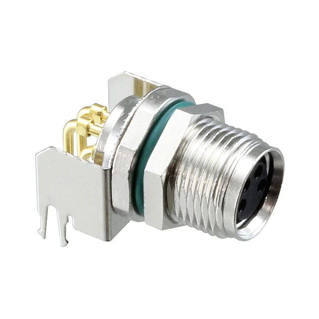 CONN RCPT FMALE 4POS GOLD SOLDER