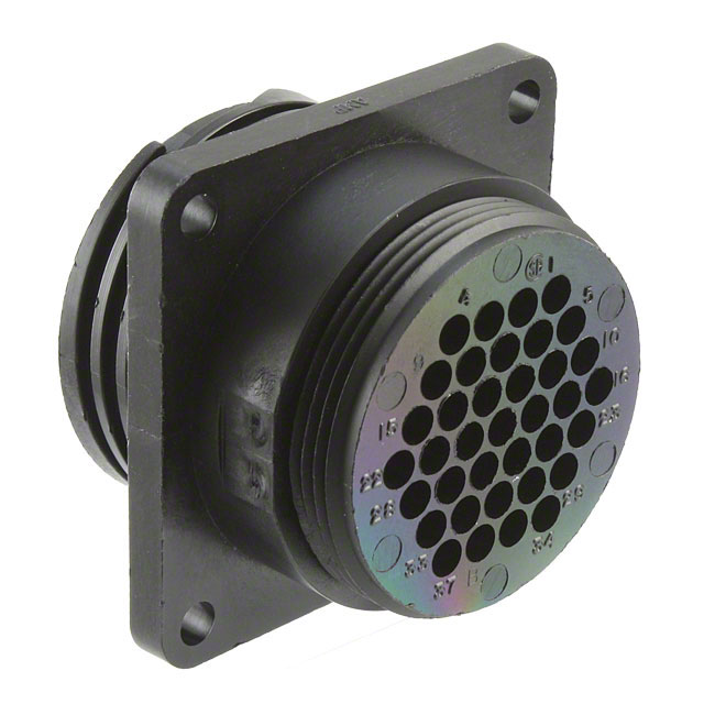 CONN RCPT HSNG MALE 37POS PNL MT