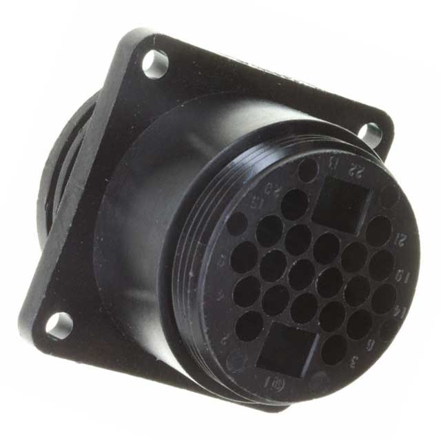 CONN RCPT HSG MALE 22POS PNL MT