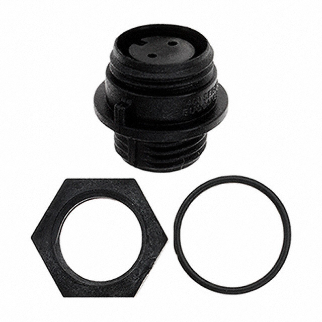 CONN RCPT HSG FMALE 2POS PNL MT