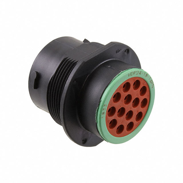 CONN RCPT HSNG MALE 14POS PNL MT