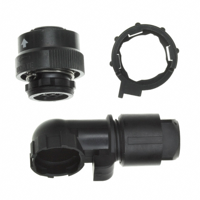 CONN PLG HSG FMAL 10PS INLINE RA