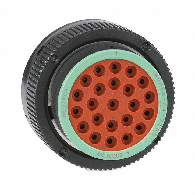 CONN PLG HSG FMALE 23POS INLINE