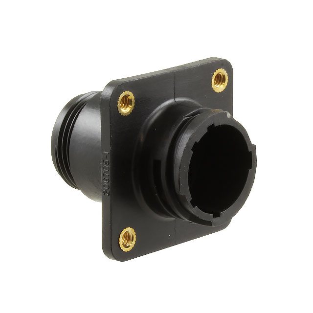 CONN RCPT HSNG MALE 9POS PNL MNT