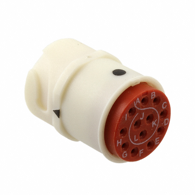 CONN RCPT HSG MALE 12POS INLINE