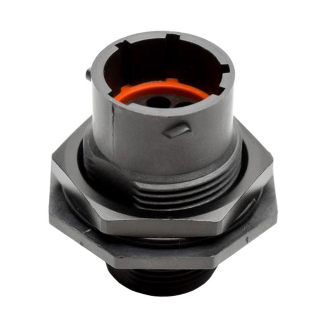 CONN RCPT HSNG MALE 8POS PNL MNT