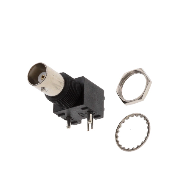 BNC RA PCB 50 4GHZ ZINC BODY NI