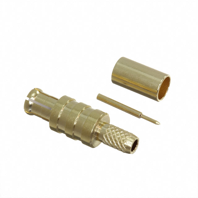 CONN MCX PLUG STR 50 OHM SOLDER