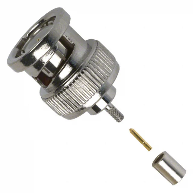 CONN BNC PLUG STR 50 OHM CRIMP