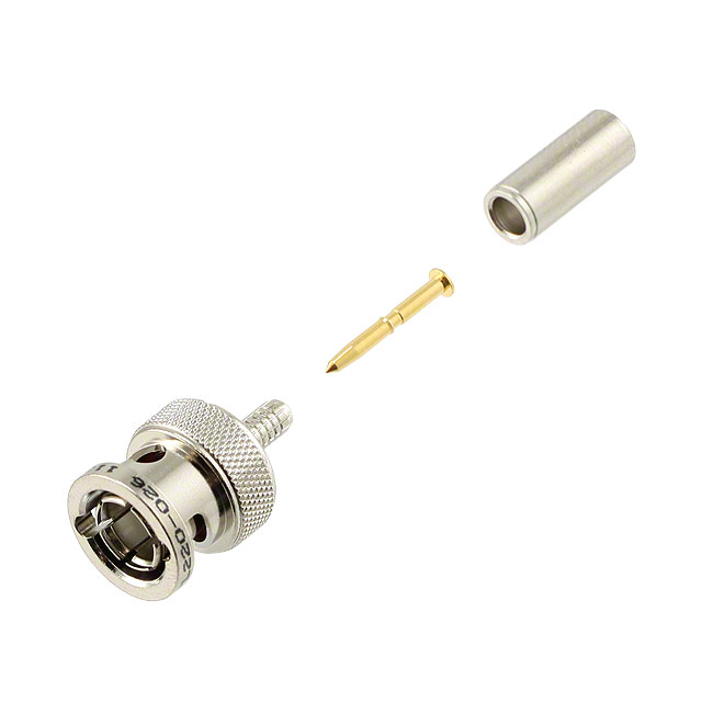 CONN BNC PLUG STR 75 OHM CRIMP