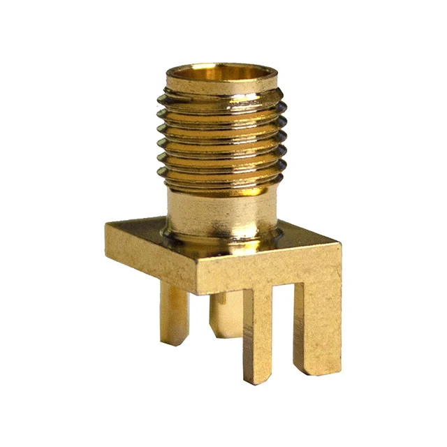 CONN SMA JACK STR. EDGE MOUNT