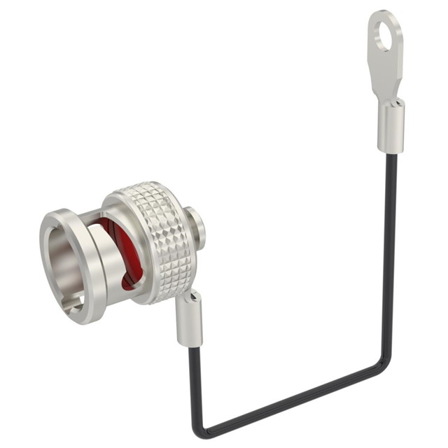 BNC / MALE DUST CAP WITH CORD