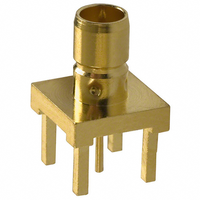 CONN MINI SMB JACK STR 75OHM PCB