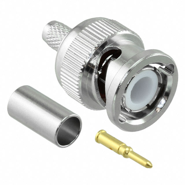 CONN BNC PLUG STR 50 OHM CRIMP