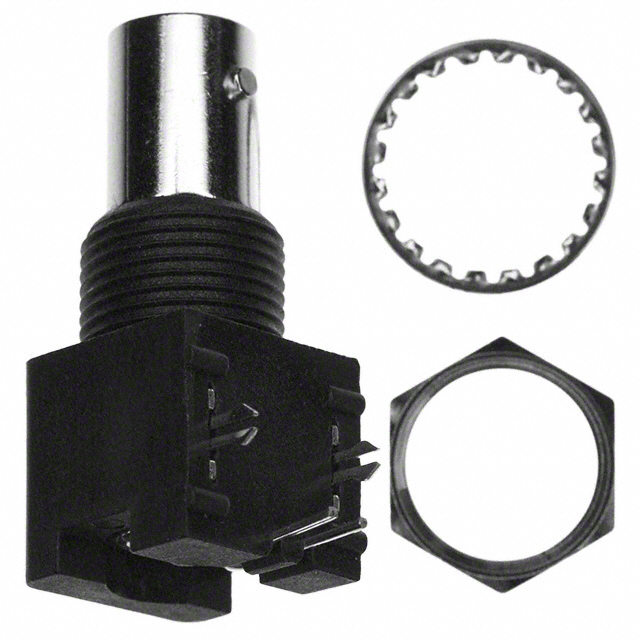 CONN BNC RCPT R/A 50 OHM PCB