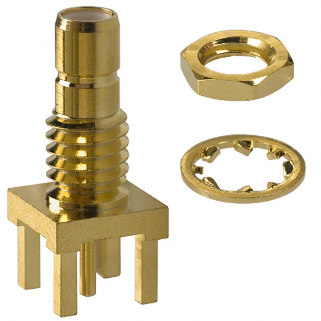 CONN SMB RCPT STR 50 OHM PCB