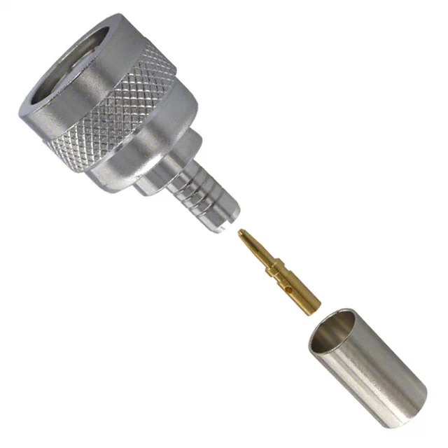 CONN TNC PLUG STR 50 OHM CRIMP