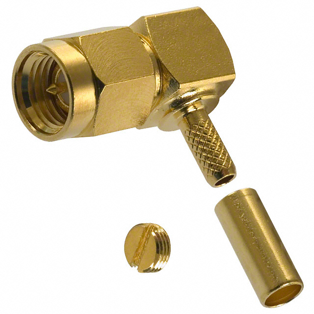 CONN SMA PLUG R/A 50 OHM SOLDER