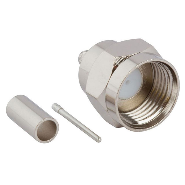CONN F PLUG STR 75 OHM CRIMP
