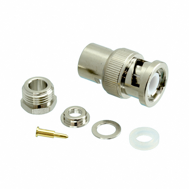 CONN BNC PLUG STR 50 OHM SOLDER