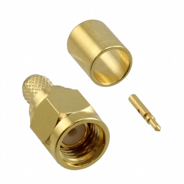 CONN SMA PLUG STR 50OHM CRIMP