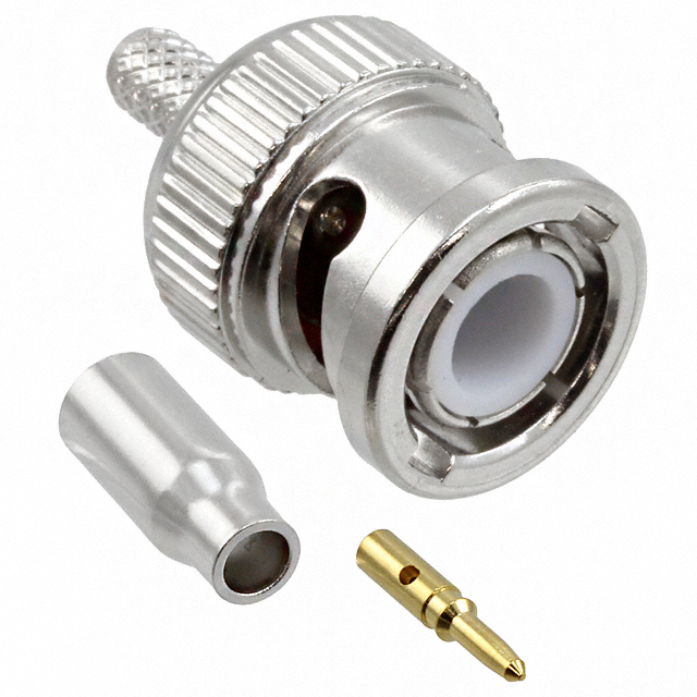 CONN BNC PLUG STR 50 OHM CRIMP