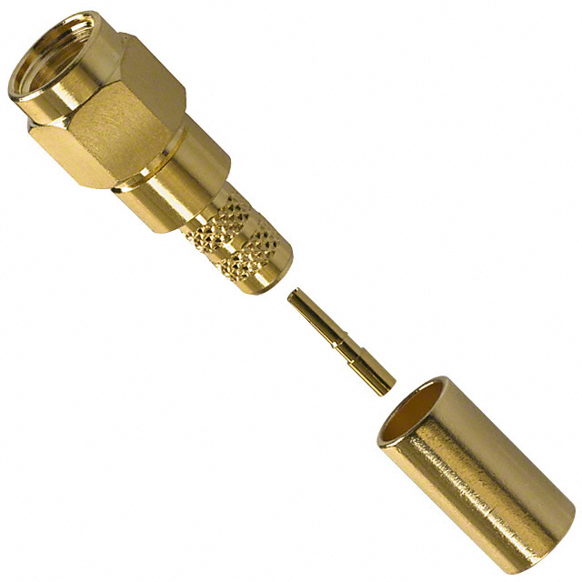 CONN RPSMA PLUG STR 50OHM SOLDER