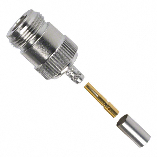 CONN N JACK STR 50 OHM CRIMP