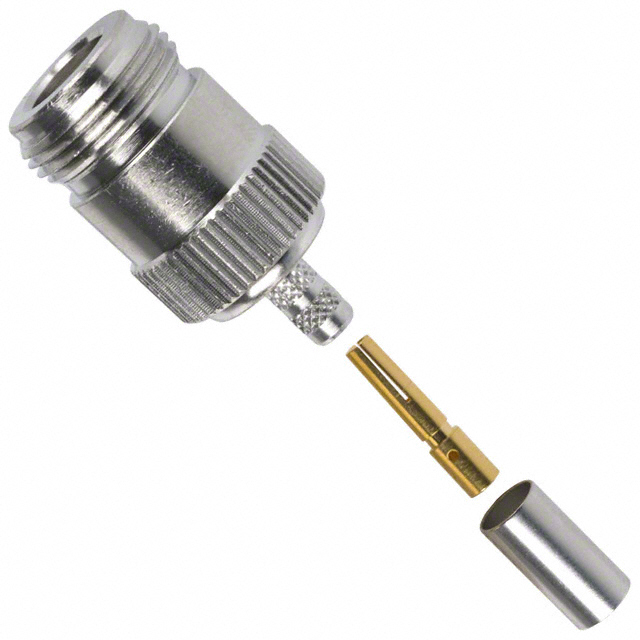 CONN N JACK STR 50 OHM CRIMP