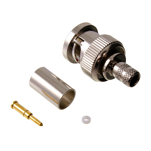 BNC STRAIGHT CRIMP PLUG FOR LMR-