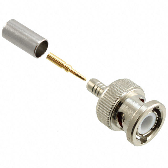 CONN BNC PLUG STR 50 OHM CRIMP