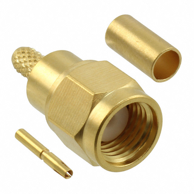 CONN RPSMA PLUG STR 50 OHM CRIMP