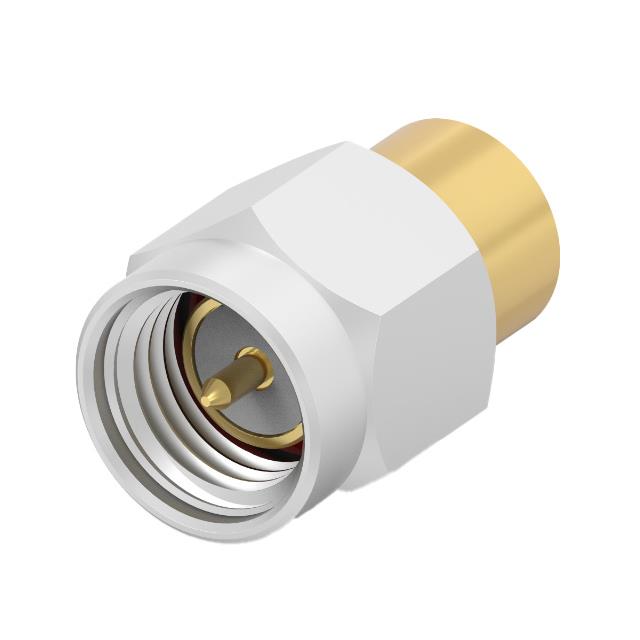 SMA MALE TERMINATION,STR,BRASS,