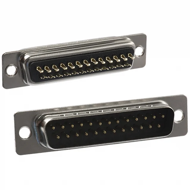CONN D-SUB PLUG 25POS PNL MNT